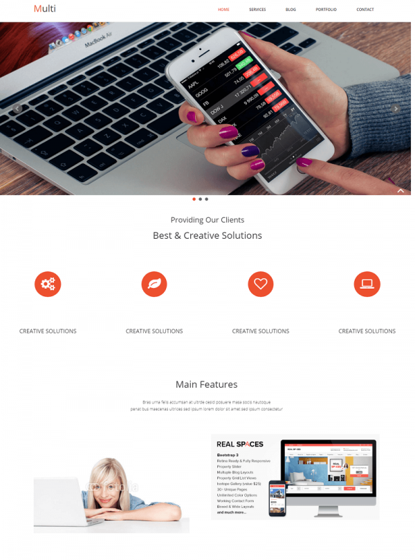 39 Free Business Html Website Templates of this year