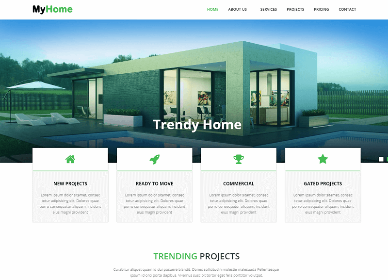 Trendy homes проекты