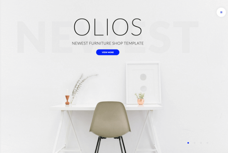 Olios PSD Template