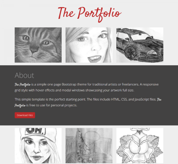 9 Free Portfolio HTML Website Templates 2025 Download Now