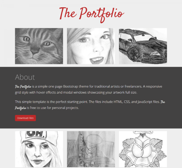 15+ Free Portfolio Html Website Templates 2024 Download Now