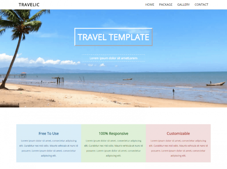 20 Best Free Travel Html Website Templates (Handpicked)