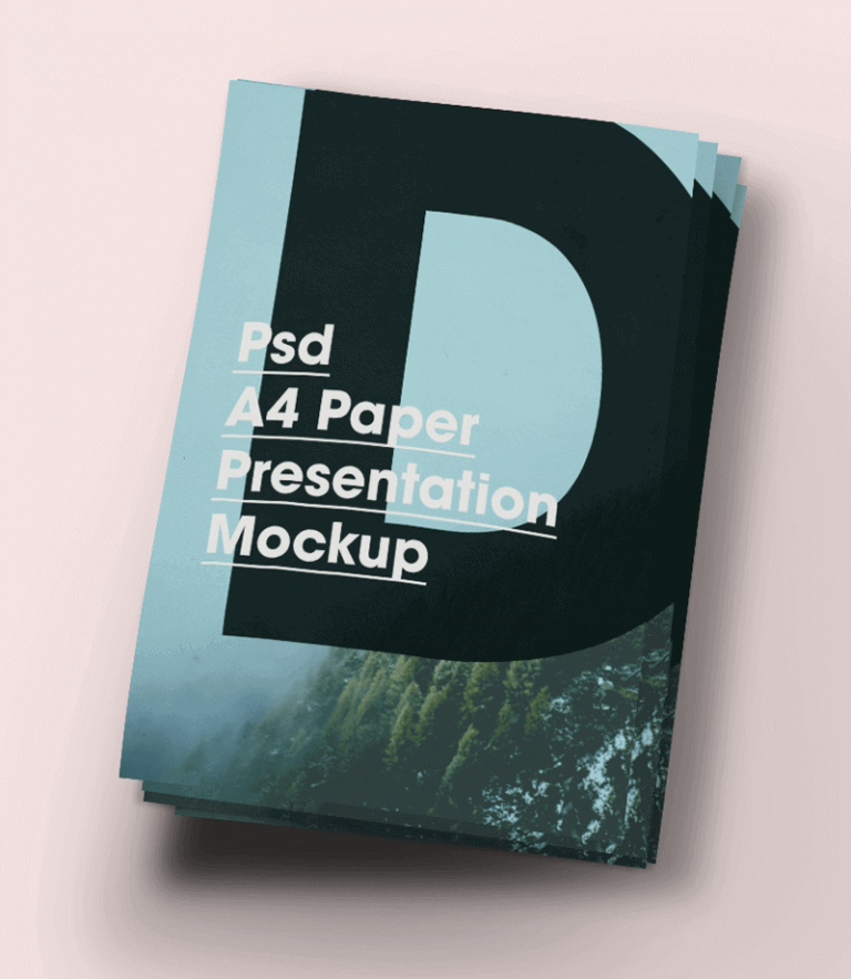 11 Best Free Catalog/Brochure Mockup Templates PSD 2024