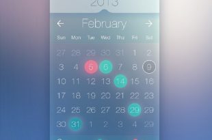 Free Calendar PSD Templates