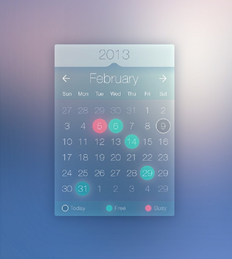 Calendar Widget