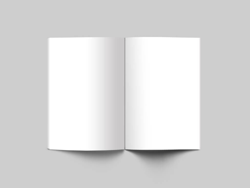 Set of Perspective A4 Magazine Mockups