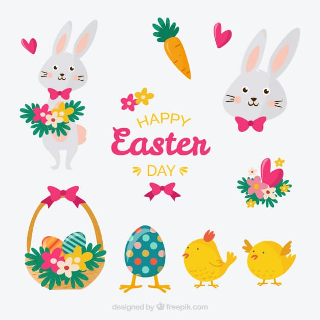 Cute easter day set