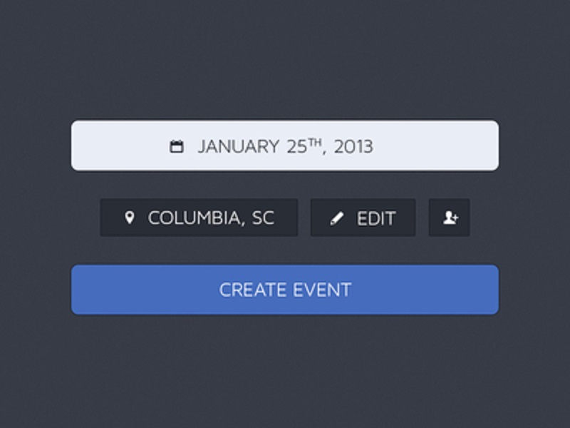 Event Creation – PSD