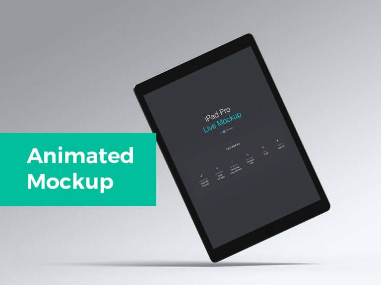 Animated iPad Pro Mockup