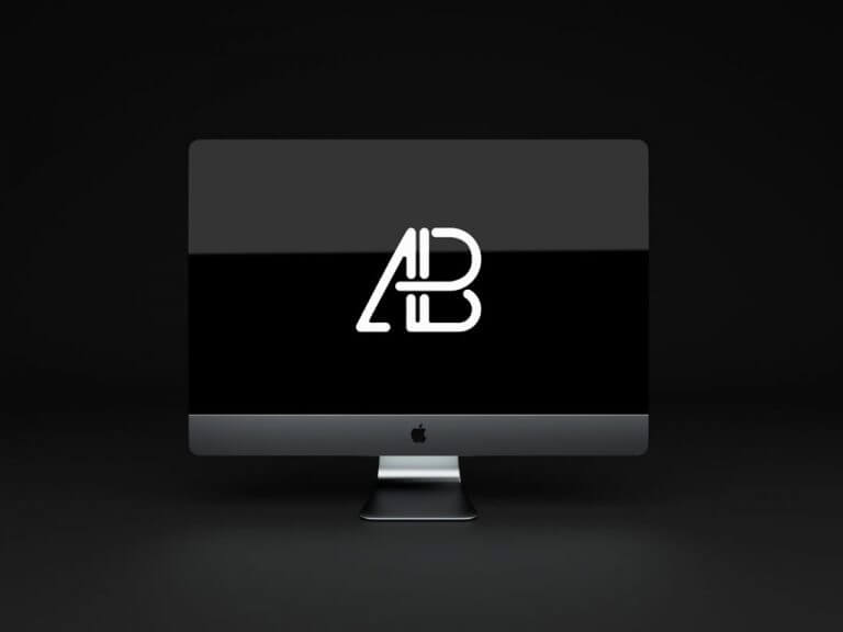 Animated iMac Pro Mockup