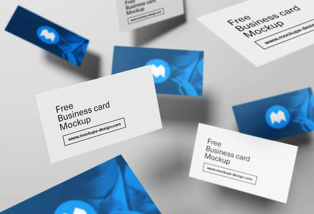 Free Business Card Mockups