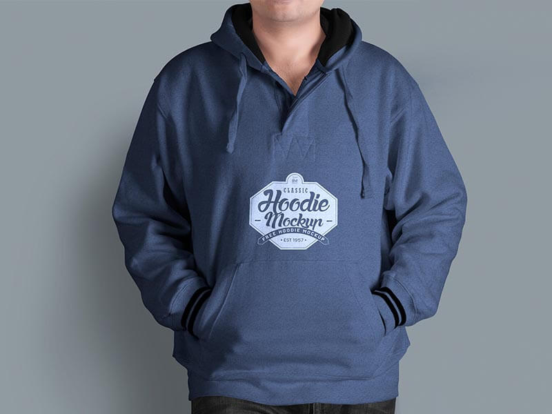 Men’s Hoodie Mockup