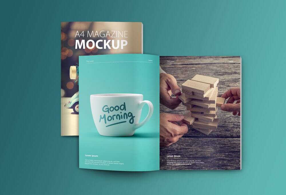 Set of Magazine Mockups