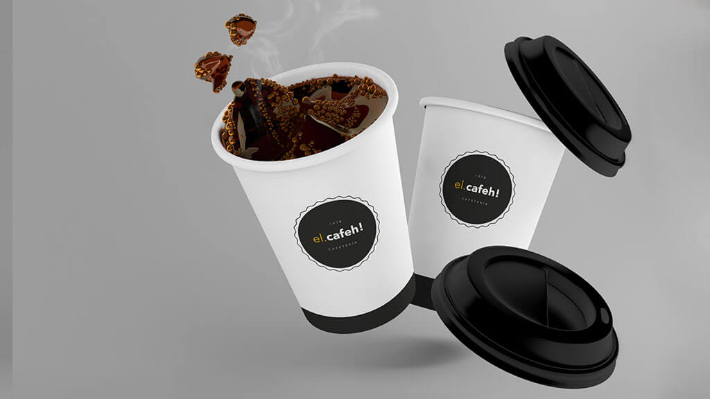 Set of Coffee Cup Mockups