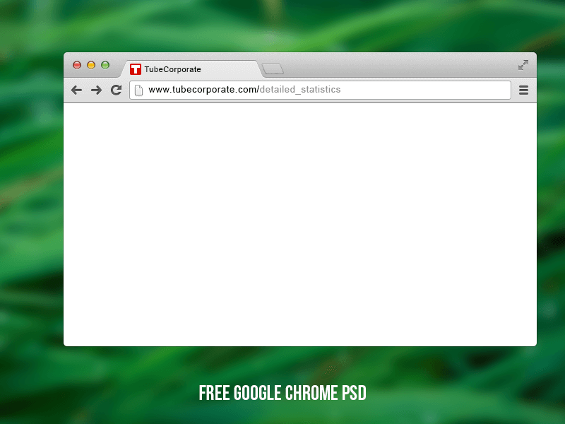 Free Google chrome PSD