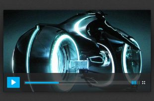 Free Music/Video Player UI PSD Templates
