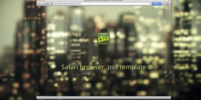 Free Web Browser Mockups/PSD, Vector