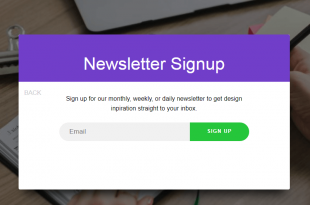 Free HTML5 Signup Form Templates
