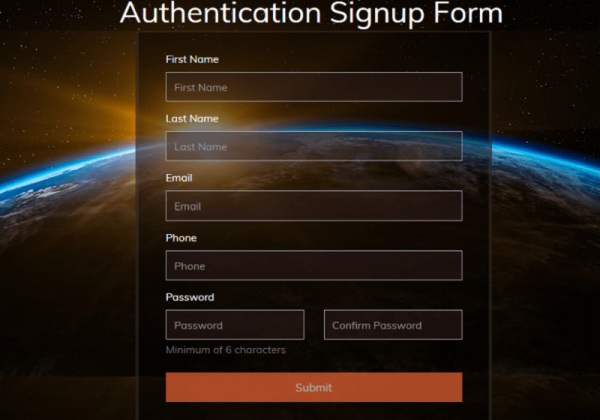 38 Best Free HTML5 Signup Form Templates 2025