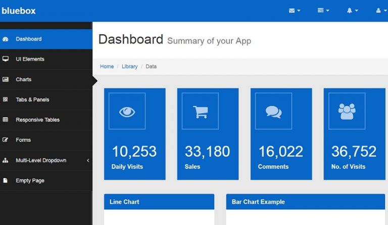 Ample Admin Html5 Dashboard Template Web Dashboard Dashboard Template