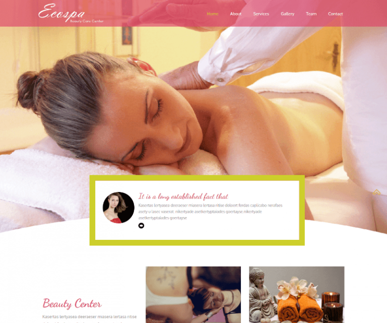 33 Best Free Spa Salon HTML Website Templates 2025 – free html design