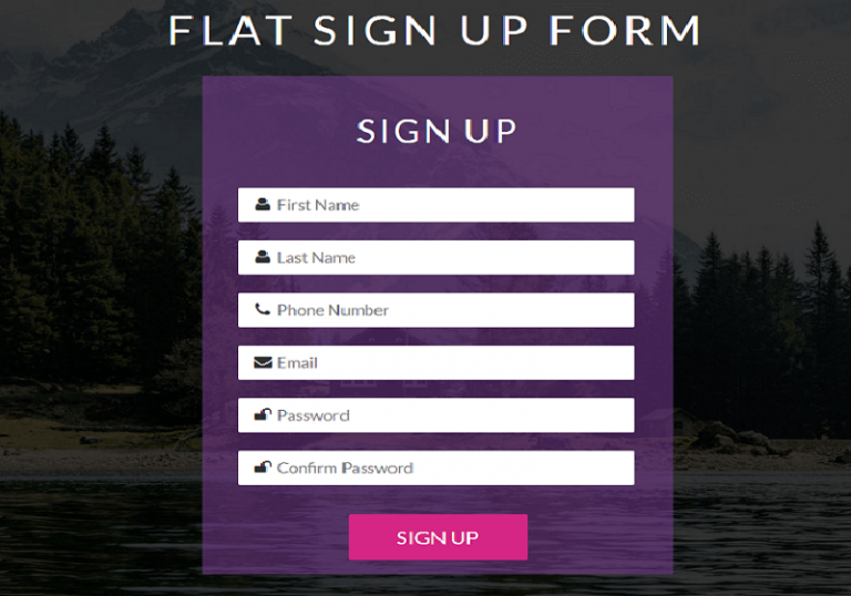 40 Best Free HTML5 Signup Form Templates 2024