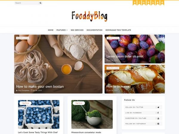 22+ Best Free Responsive Blogger Templates 2025