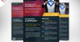 Free Business Flyer PSD Templates