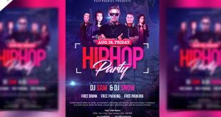 Free Party Flyer PSD Templates