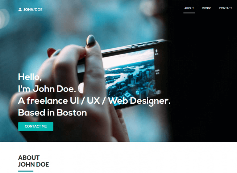 40 Best Free One page Html Website Templates 2024