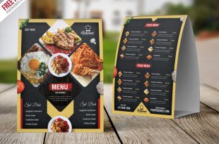 Restaurant Food Menu PSD Templates