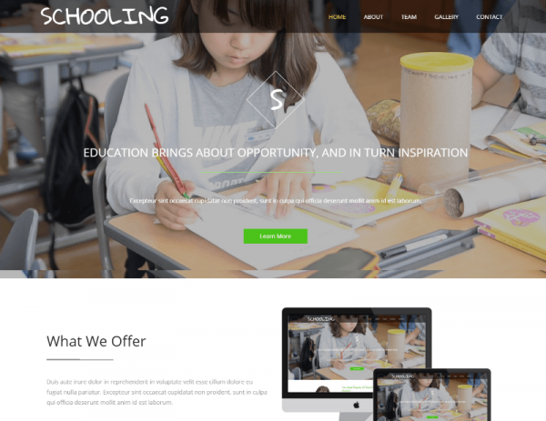 22 Best Free School Html Website Templates 2025