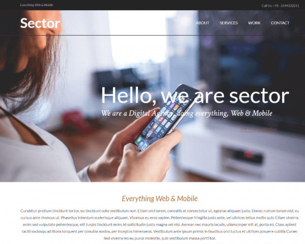 40 Best Free One page Html Website Templates 2024