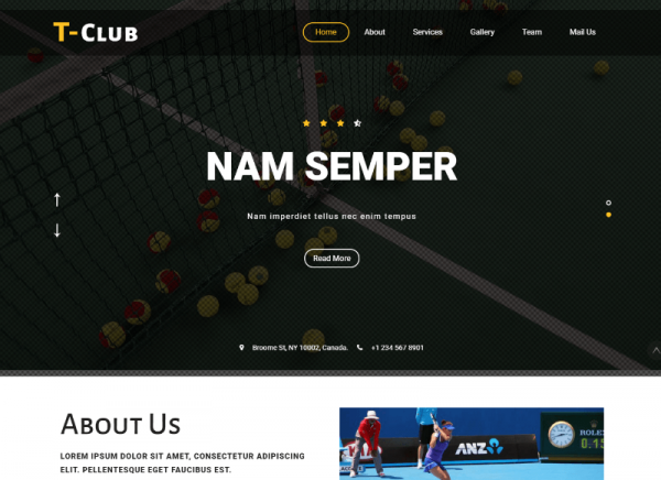 35 Best Free Sports Html Website Templates 2024