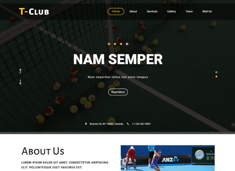 35 Best Free Sports Html Website Templates 2023