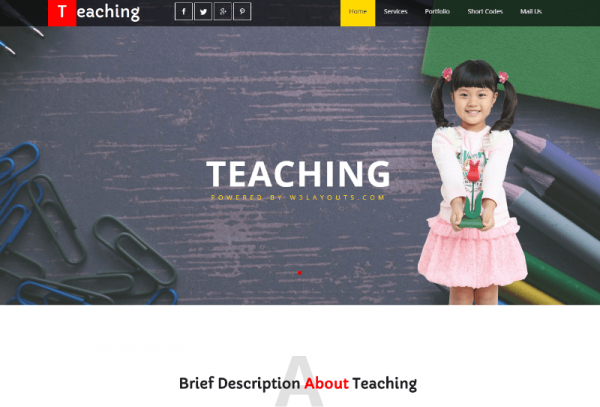 School Project Designs Using Html 22 Best Free School Html Website Templates 2025 – free html design