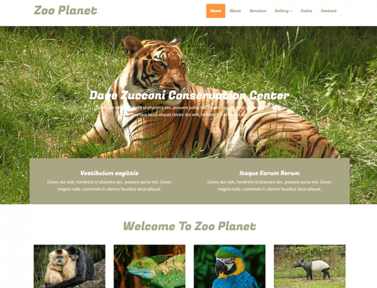 32 Best Free Animals & Pets Html Website Templates 2025