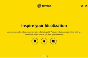 Free One page Html Website Templates