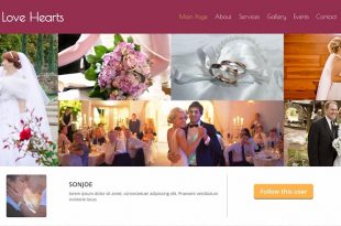 Free Wedding Html Website Templates