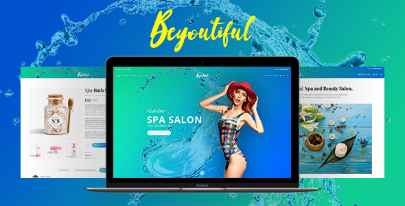 Beyoutiful Salon WordPress Theme