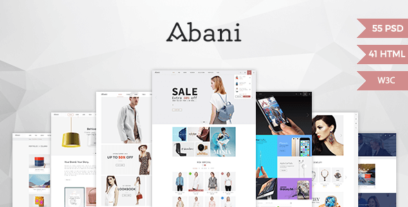 Abani Fashion HTML Website Template