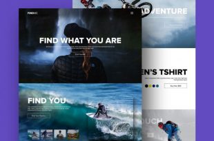 Free Sports PSD Website Templates