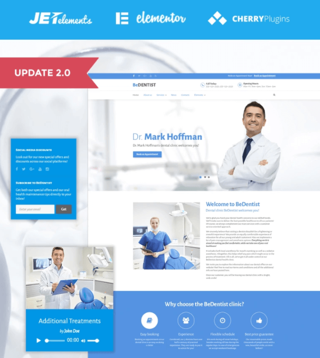 BeDentist - Dentist & Medical WordPress Theme 