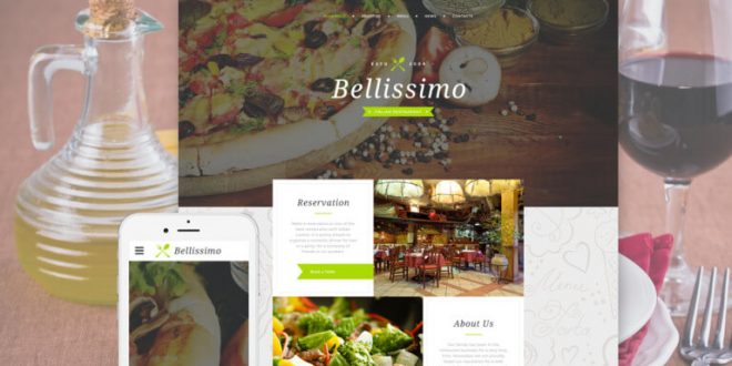 Food Restaurant HTML Website Templates