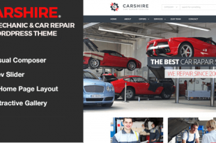 Automobiles WordPress Themes