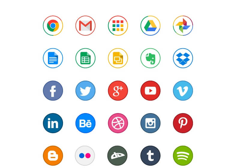 Circle Icons