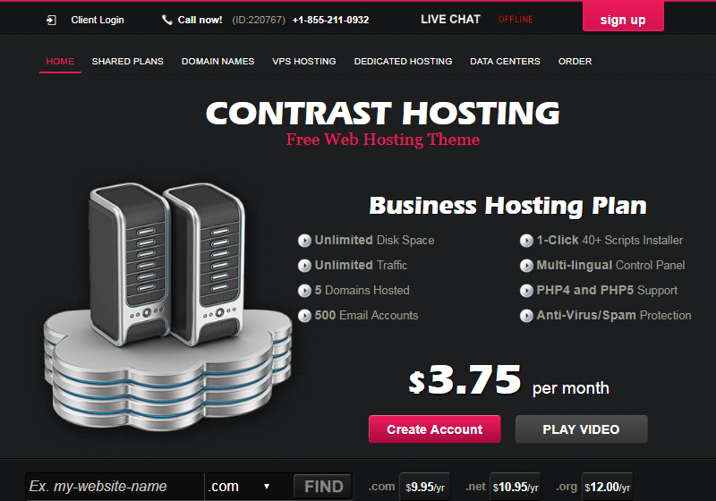 Contrast Hosting