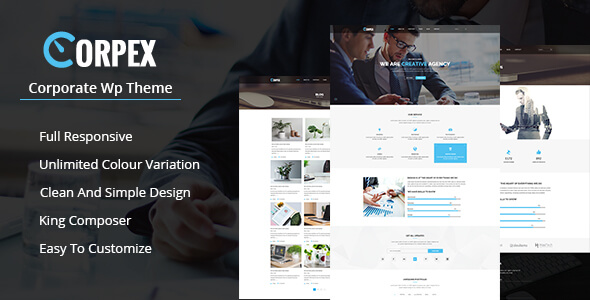 Corpex SEO Friendly WordPress Theme