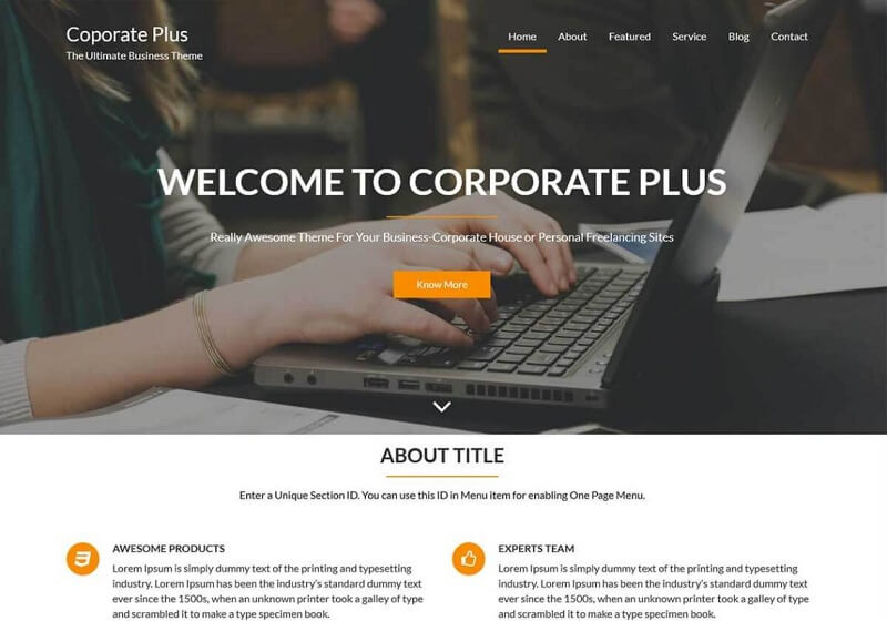 Corporate plus