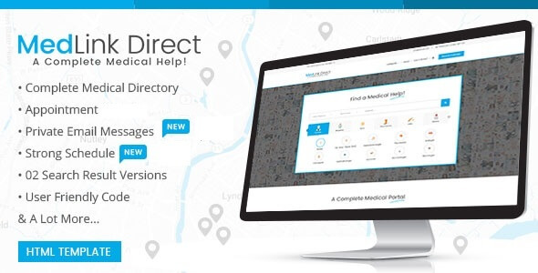 Doctor Directory Medical HTML Website Template